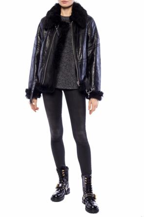 Fur-trimmed jacket, zdjęcie 2 Fur-trimmed jacket od McQ Alexander McQueen
